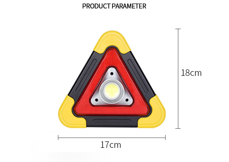 **Car LED Lighting Tripod Warning Sign**