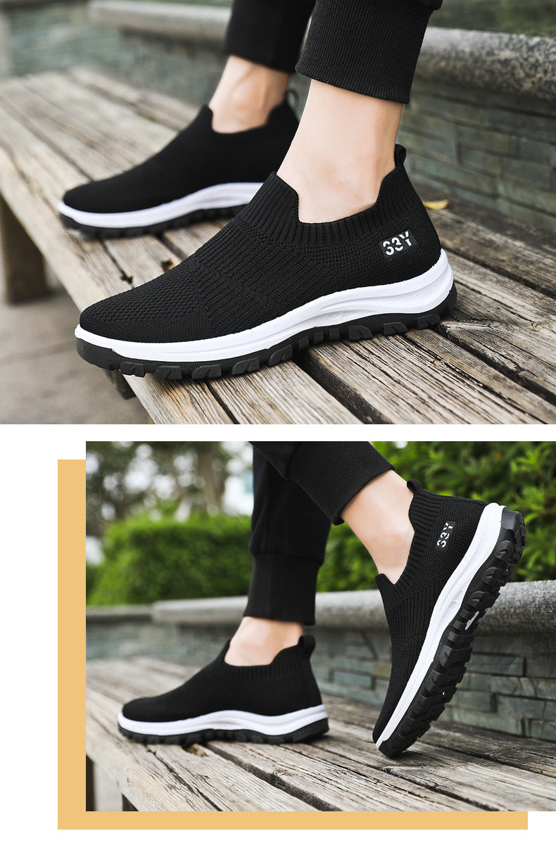 Men's Flyknit Breathable Casual Sports Shoes