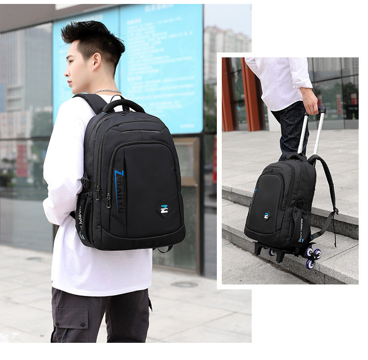 Large Capacity Roller Backpack/Dual-Use Backpack