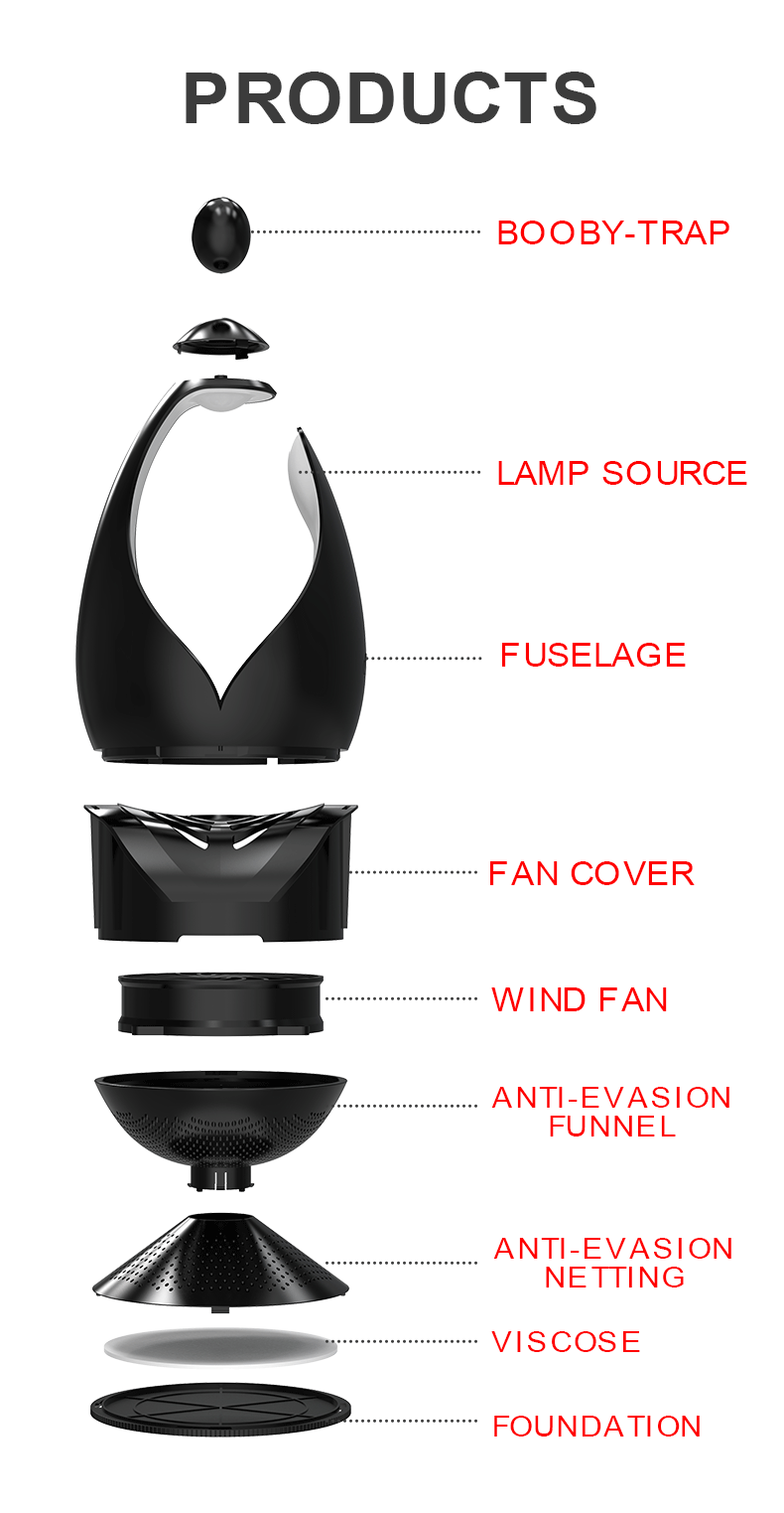 Suction-type Mosquito Killer Lamp