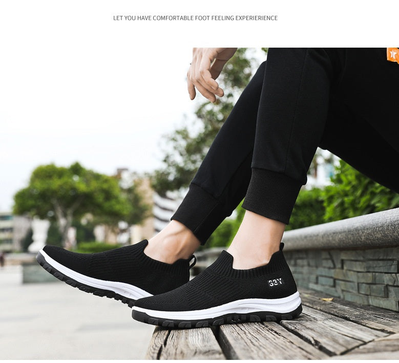 Men's Flyknit Breathable Casual Sports Shoes
