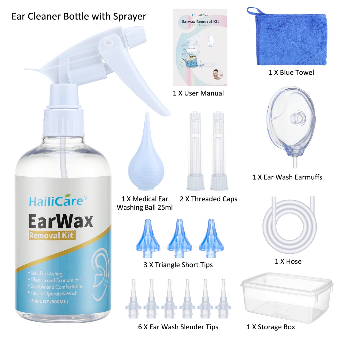 # Home Ear Washer Kit