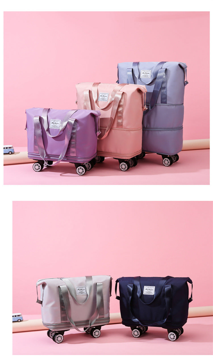 Large Capacity Spinner Travel Storage Bag