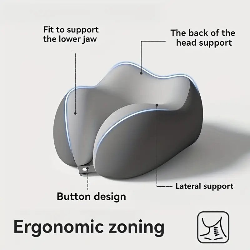 Memory Foam U-Shaped Neck Pillow
