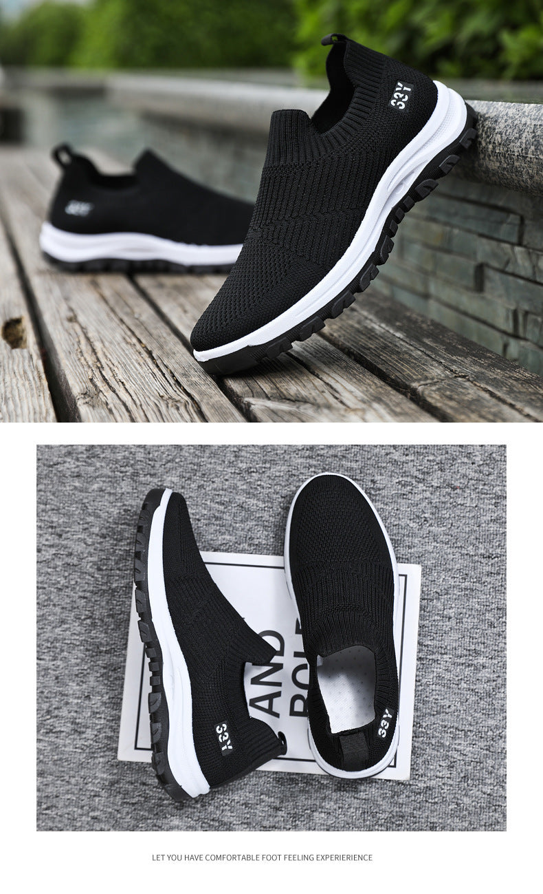 Men's Flyknit Breathable Casual Sports Shoes