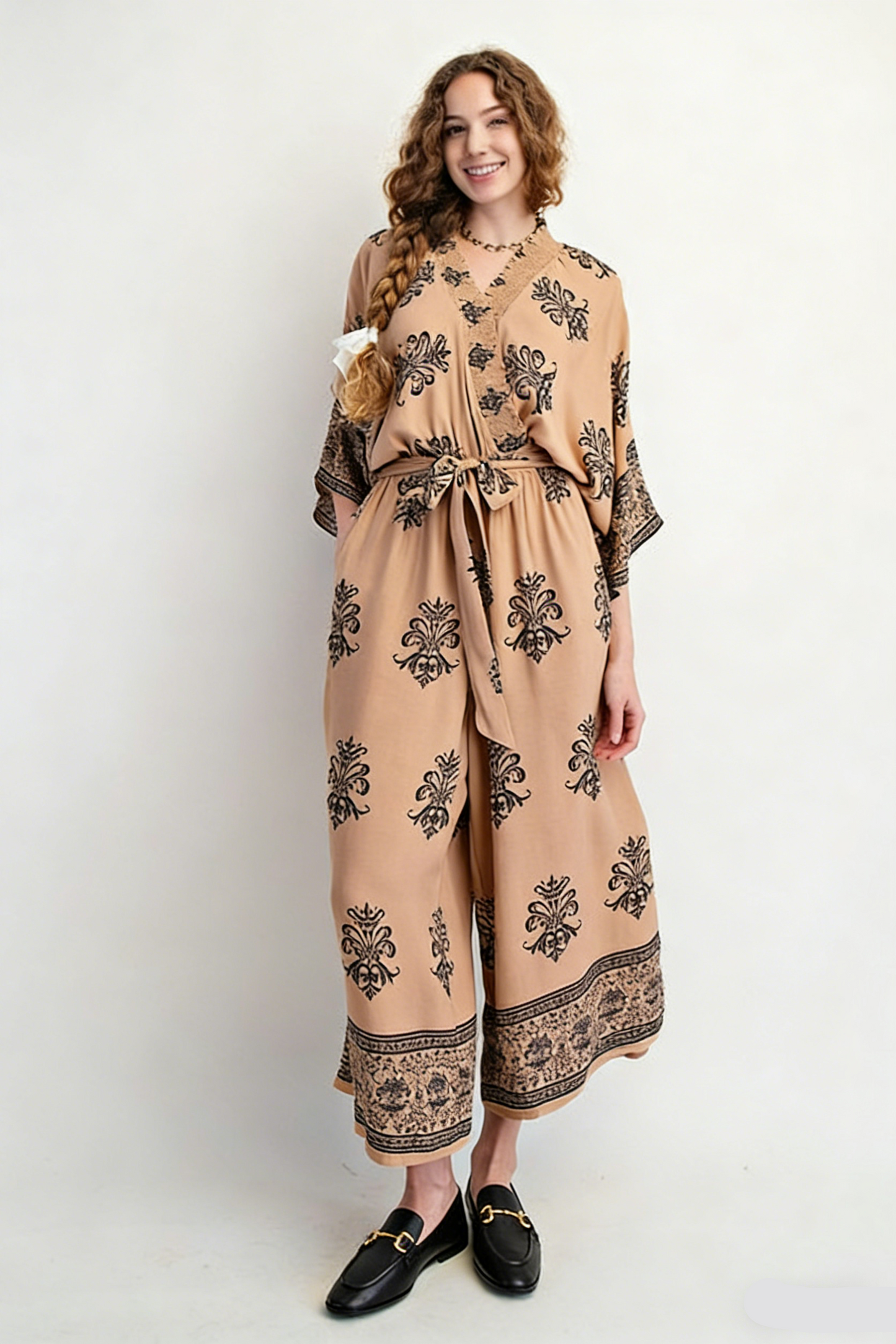 Loose-Fitting Versatile Two-Piece Pants Set