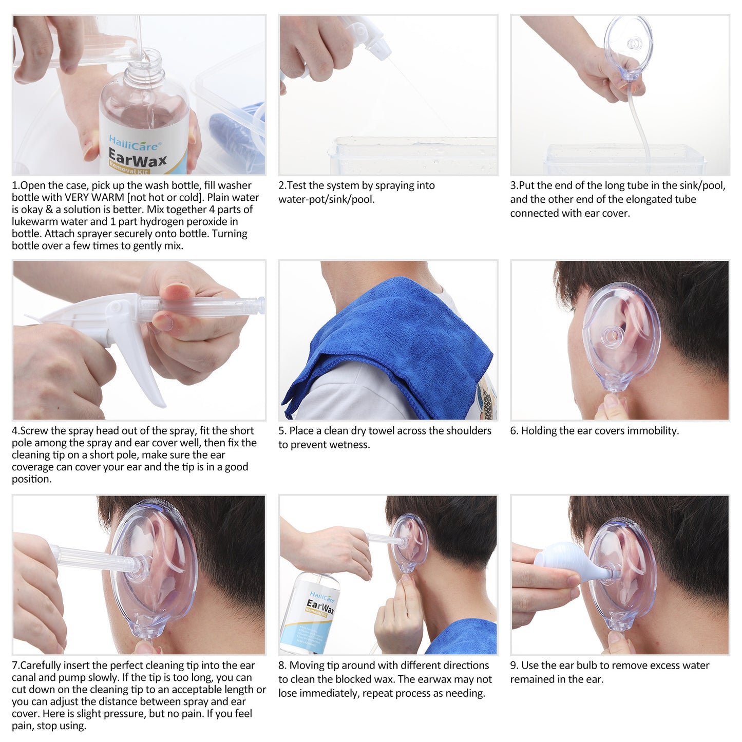 # Home Ear Washer Kit