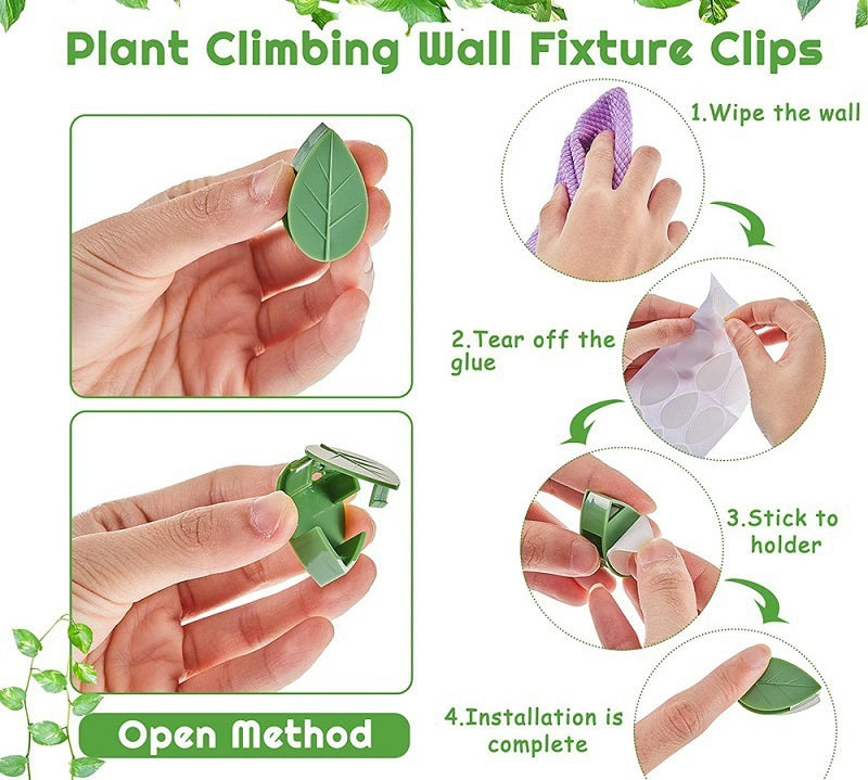 # Leaf-Shaped Invisible Plant Fixing Clip
