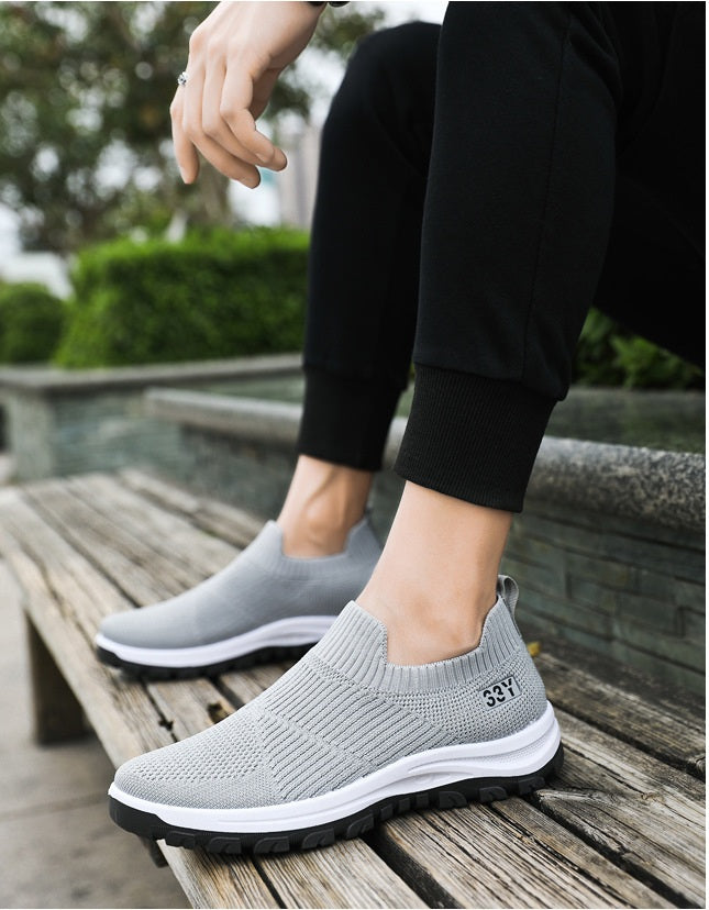 Men's Flyknit Breathable Casual Sports Shoes