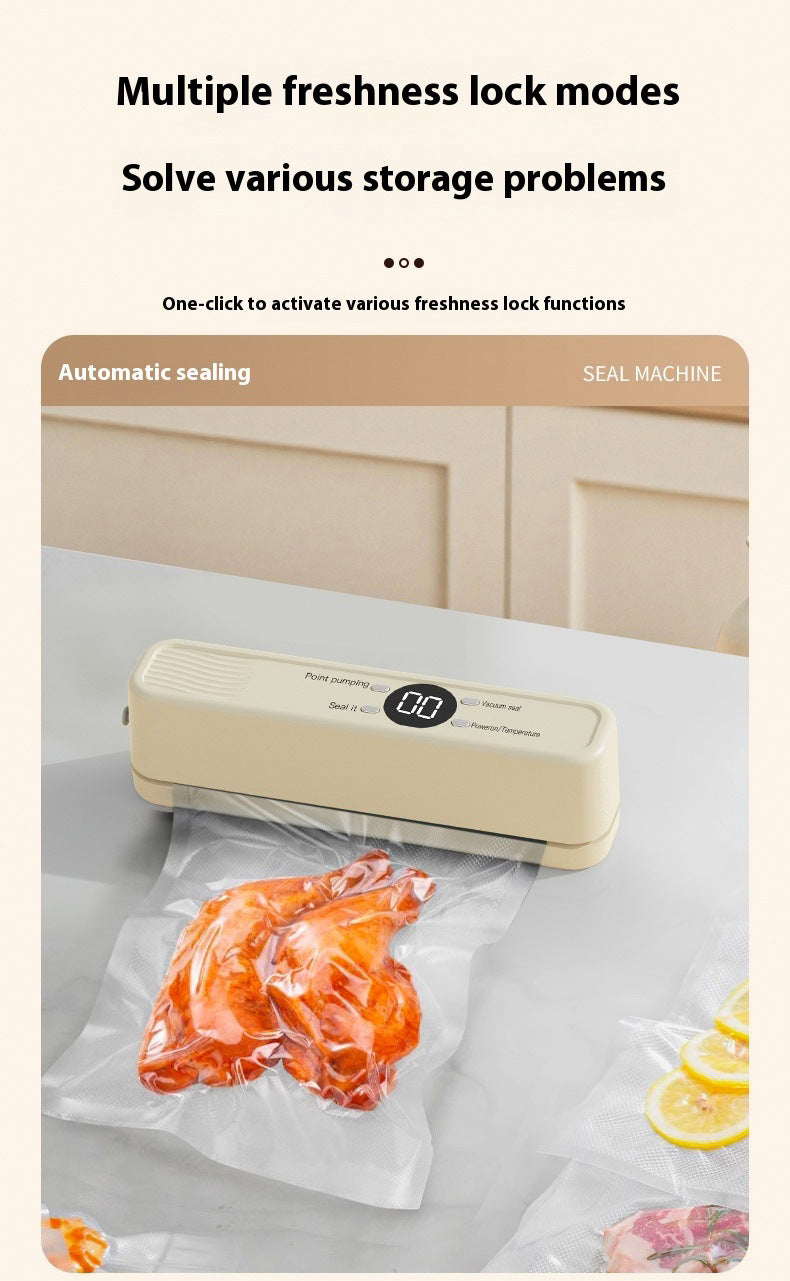 # Home Mini Rechargeable Vacuum Sealer