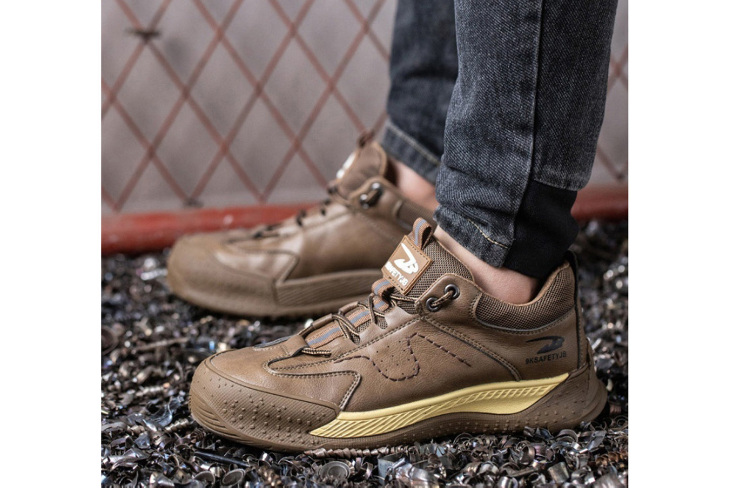 Men's Anti-Smashing and Puncture-Proof Safety Shoes