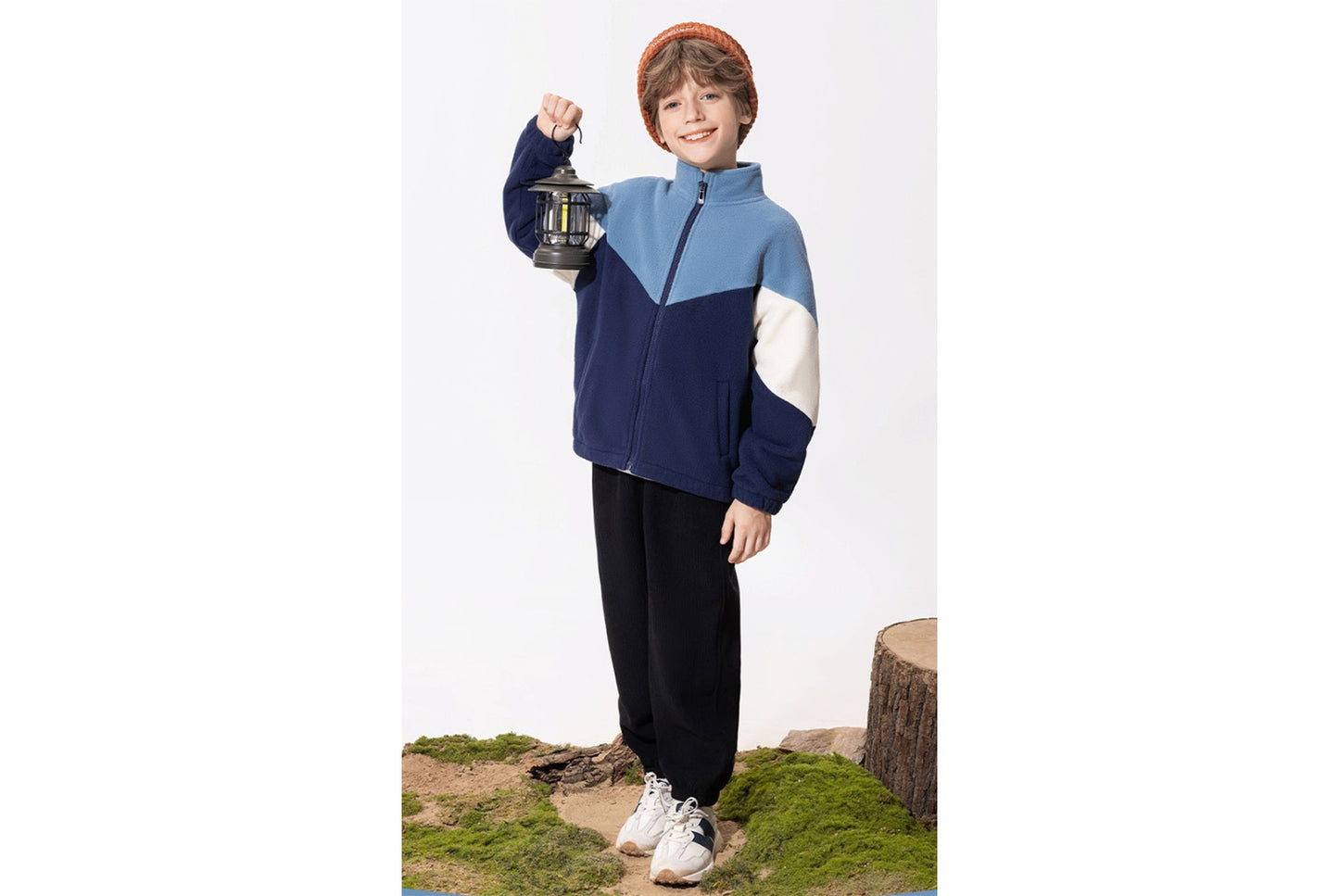 Children's Autumn/Winter Double-Sided Fleece Jacket
