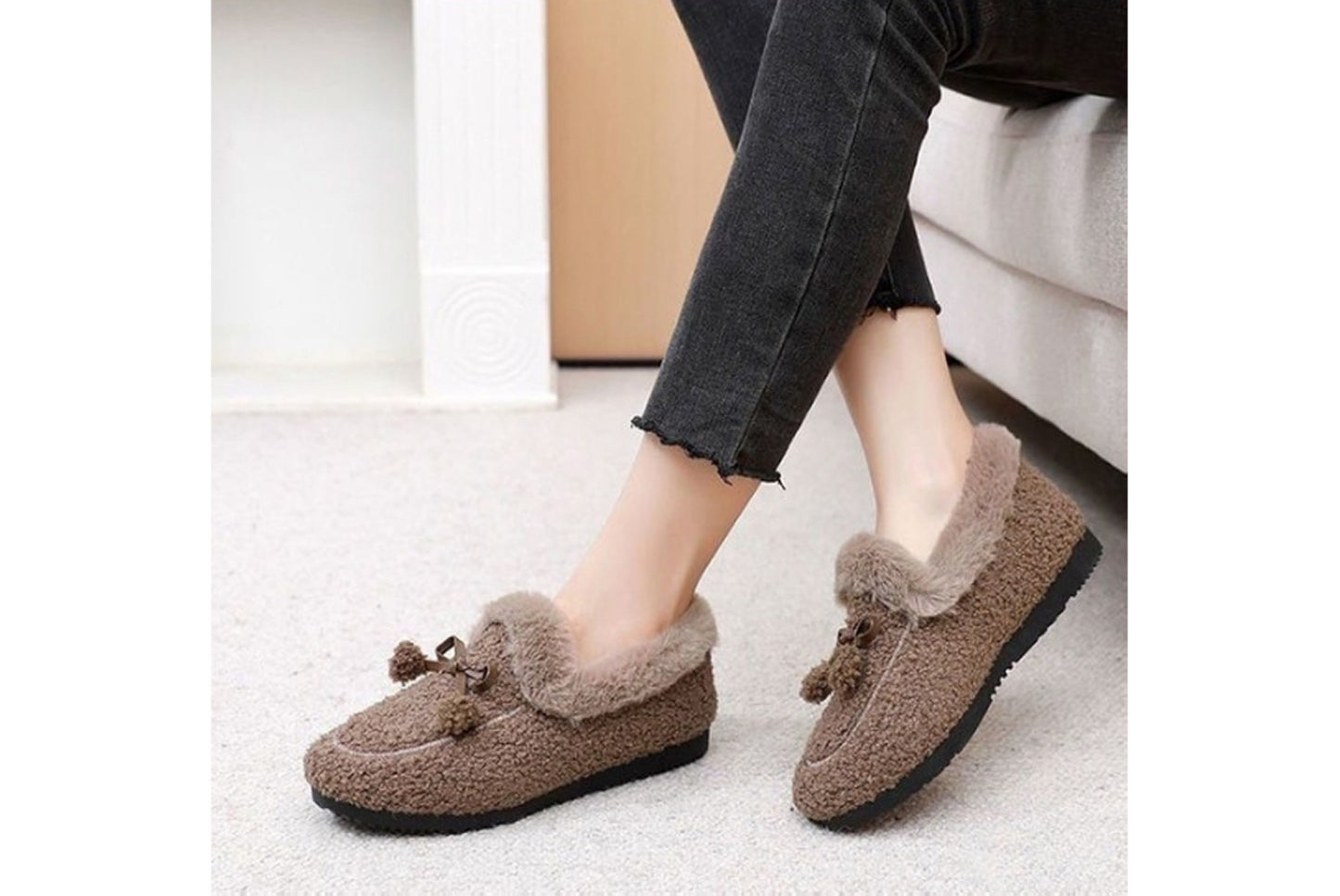 Women's Fleece-Lined Moccasins