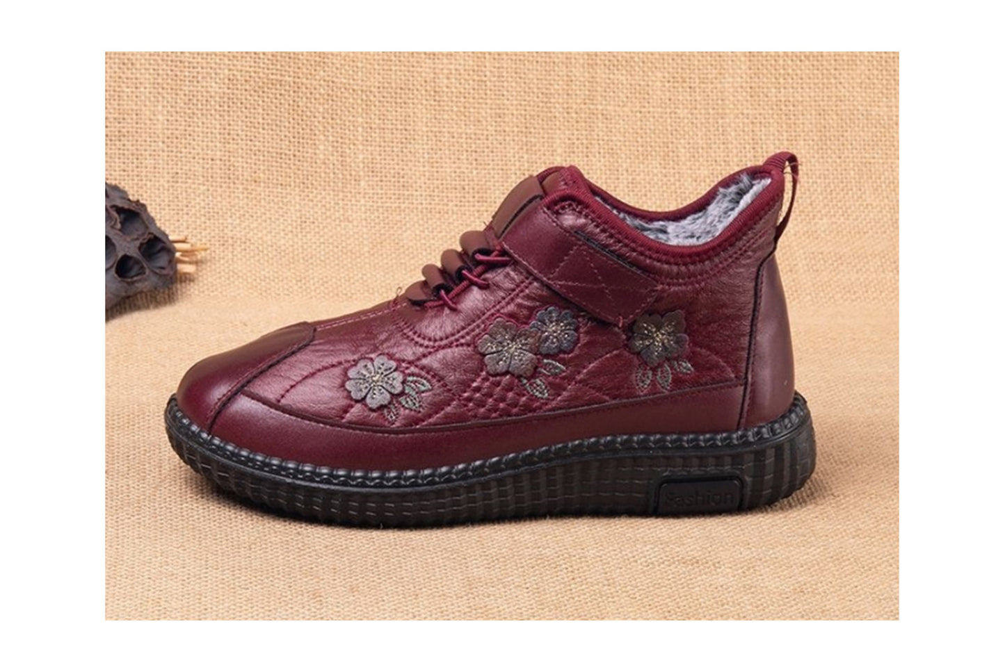 Thickened Fleece-Lined Warm Cotton Shoes