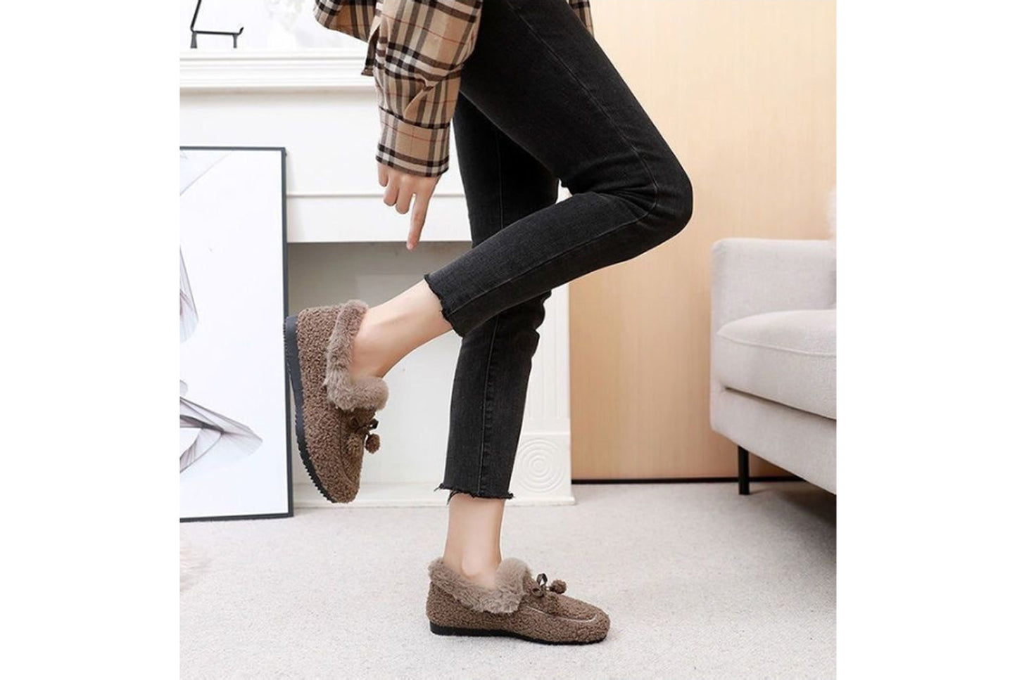 Women's Fleece-Lined Moccasins