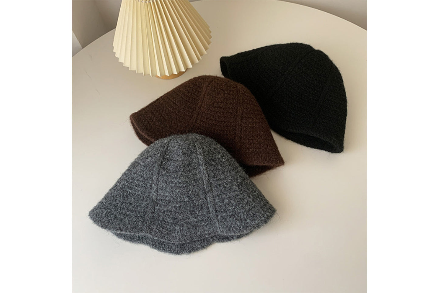Autumn/Winter Korean Style Knitted Bucket Hat |