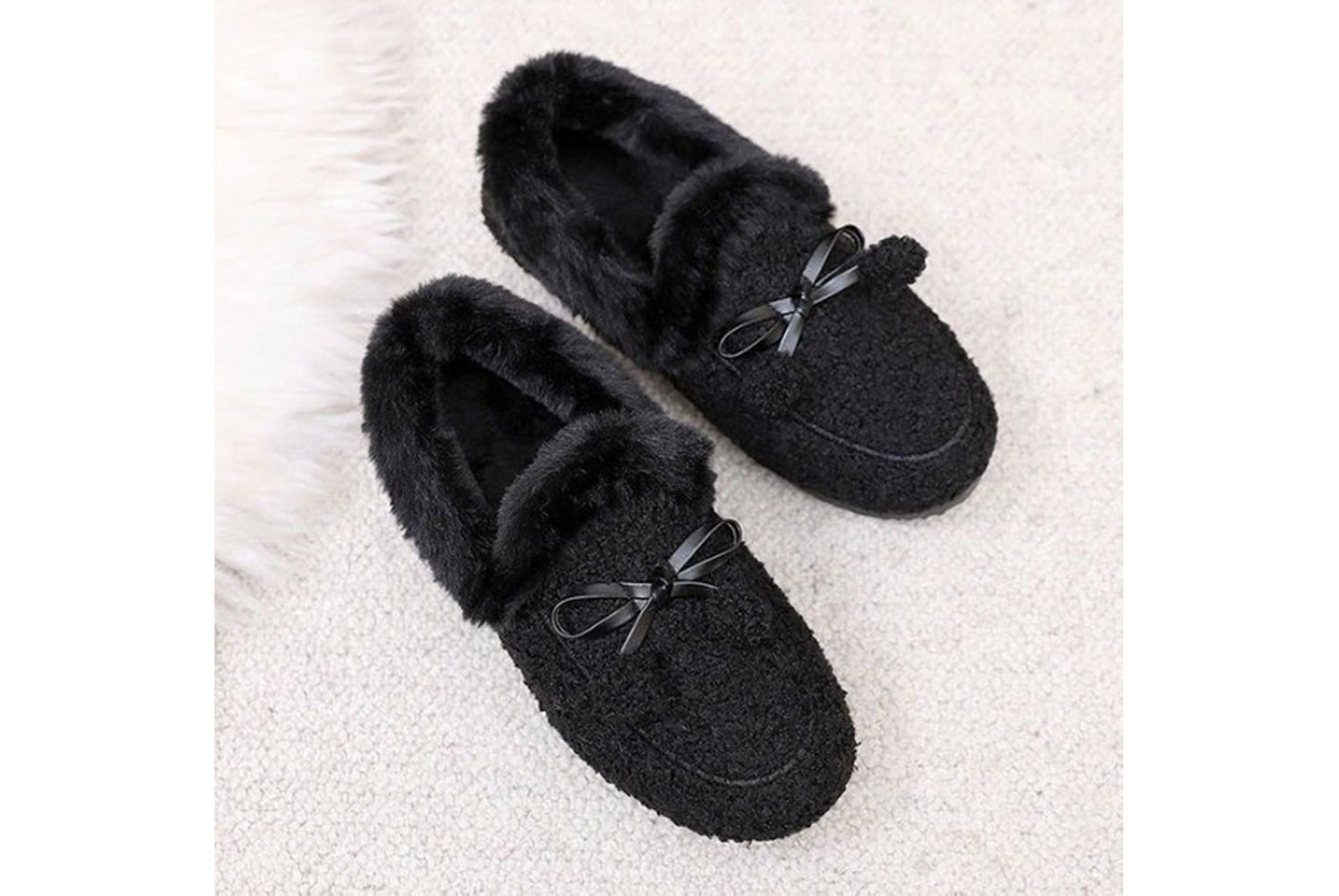 Women's Fleece-Lined Moccasins