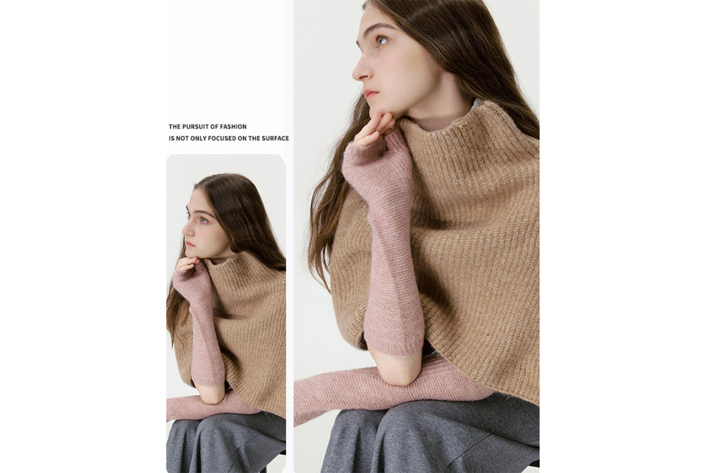 Knitted Button-Down Shawl