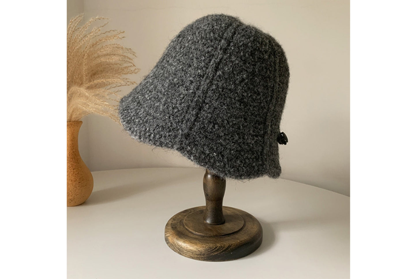 Autumn/Winter Korean Style Knitted Bucket Hat |