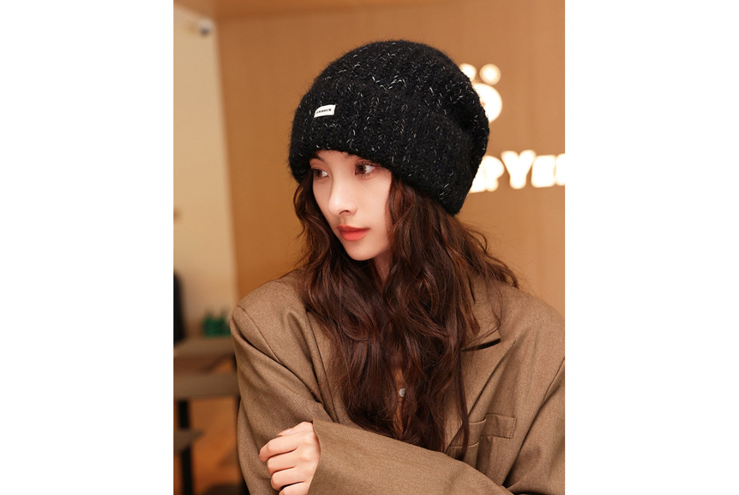 Warm Knitted Beanie with Ear flaps