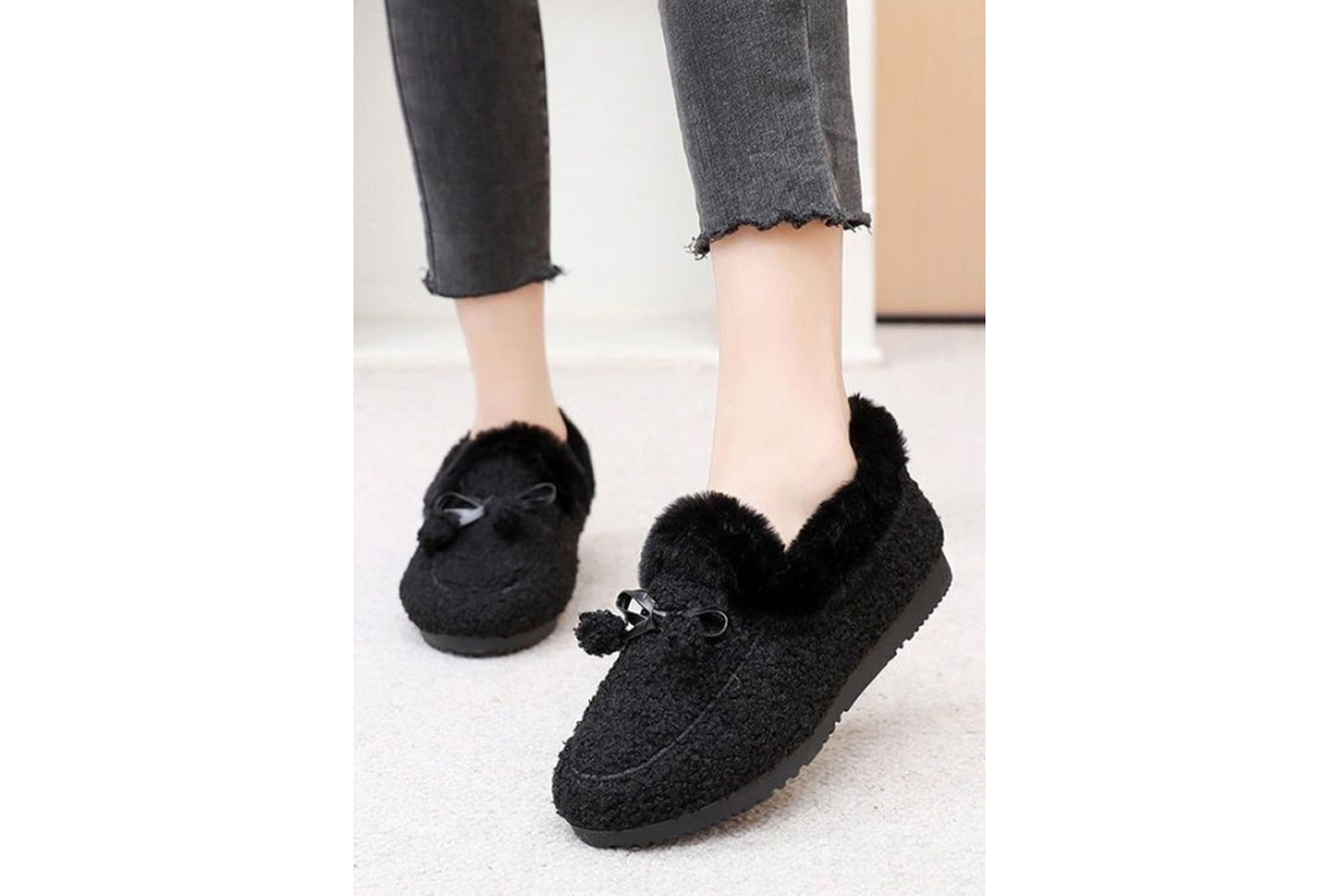 Women's Fleece-Lined Moccasins