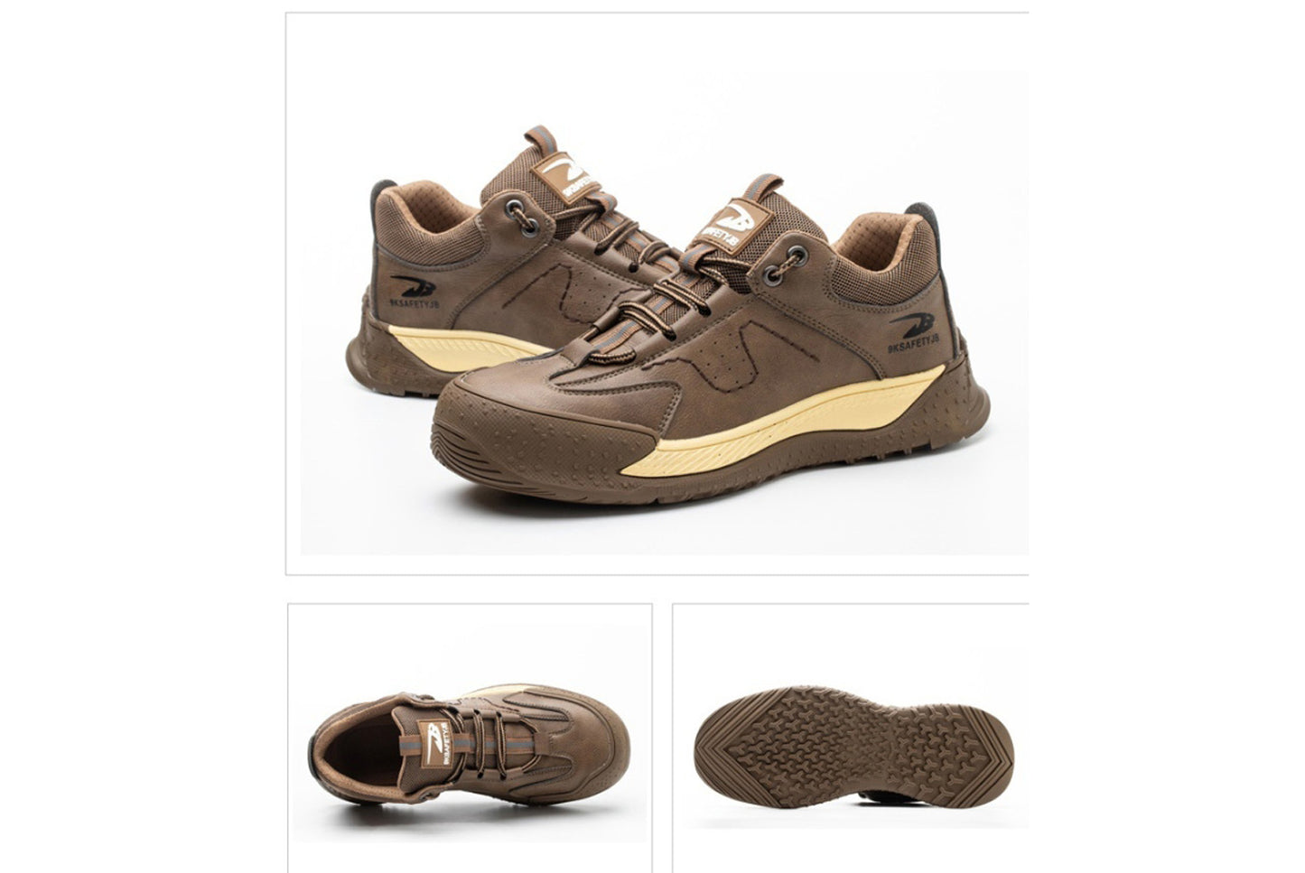 Men's Anti-Smashing and Puncture-Proof Safety Shoes