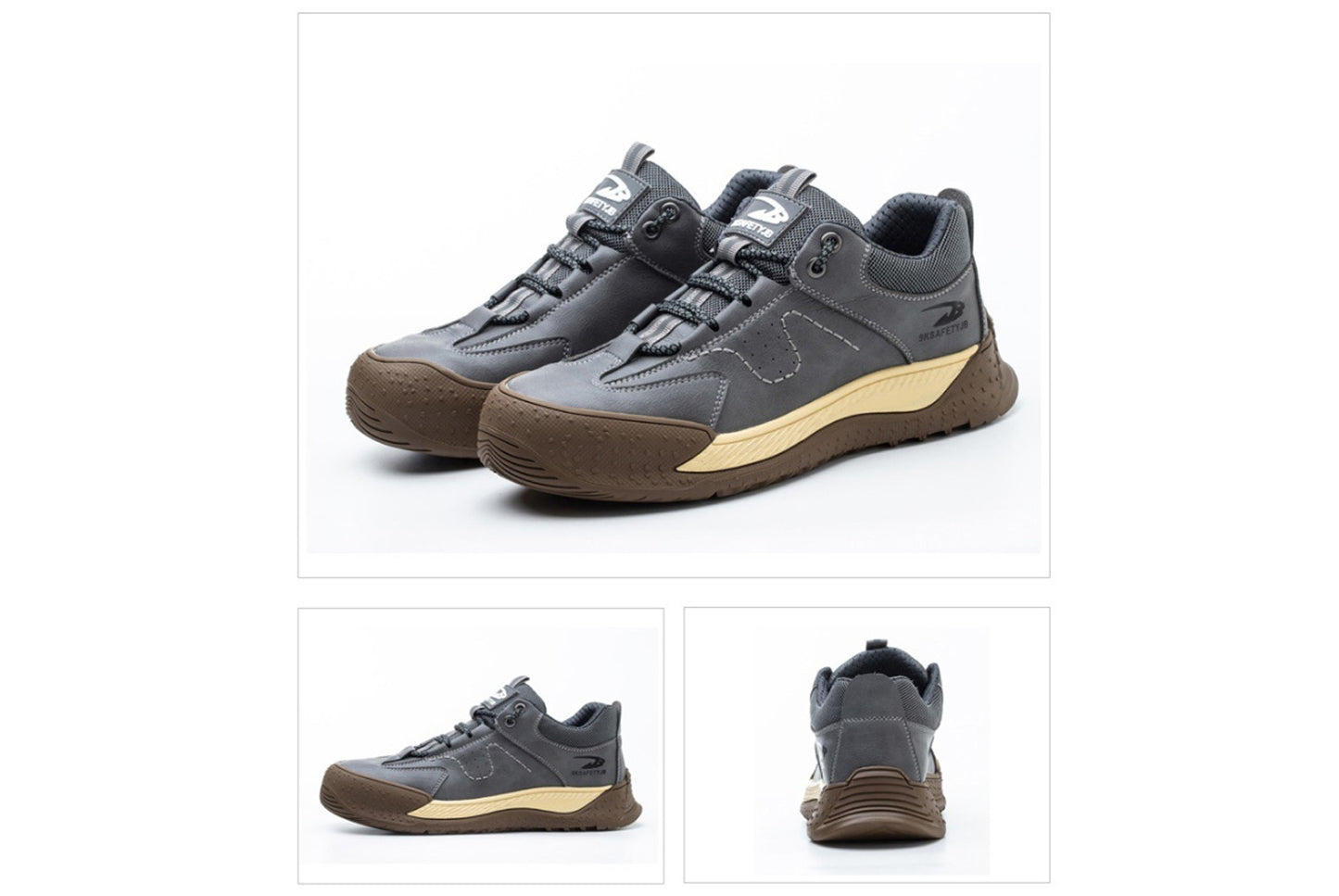 Men's Anti-Smashing and Puncture-Proof Safety Shoes