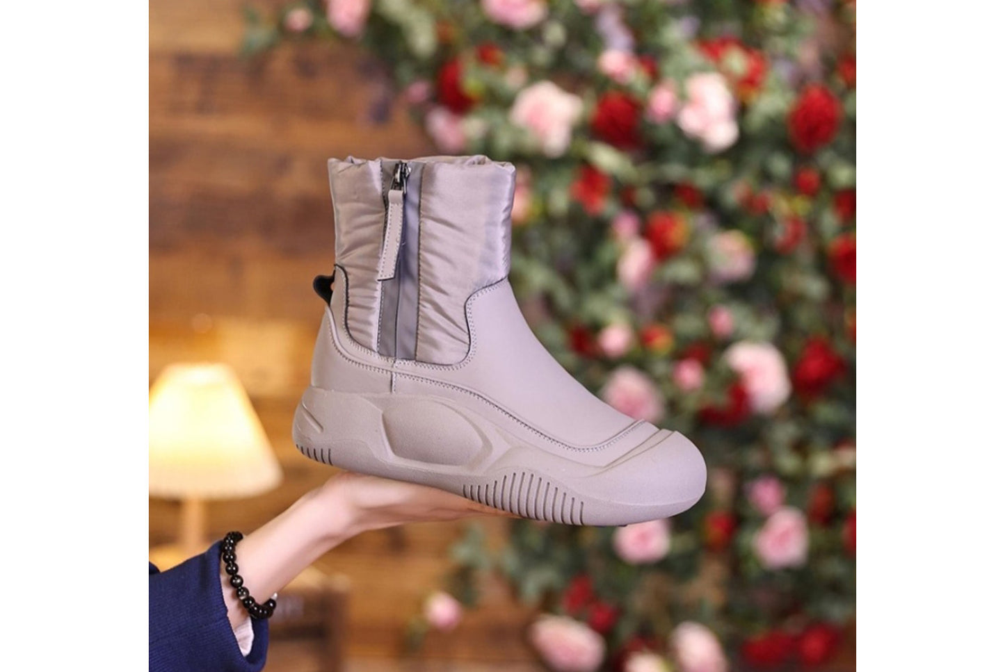 Women's Winter Fleece-Lined Snow Boots