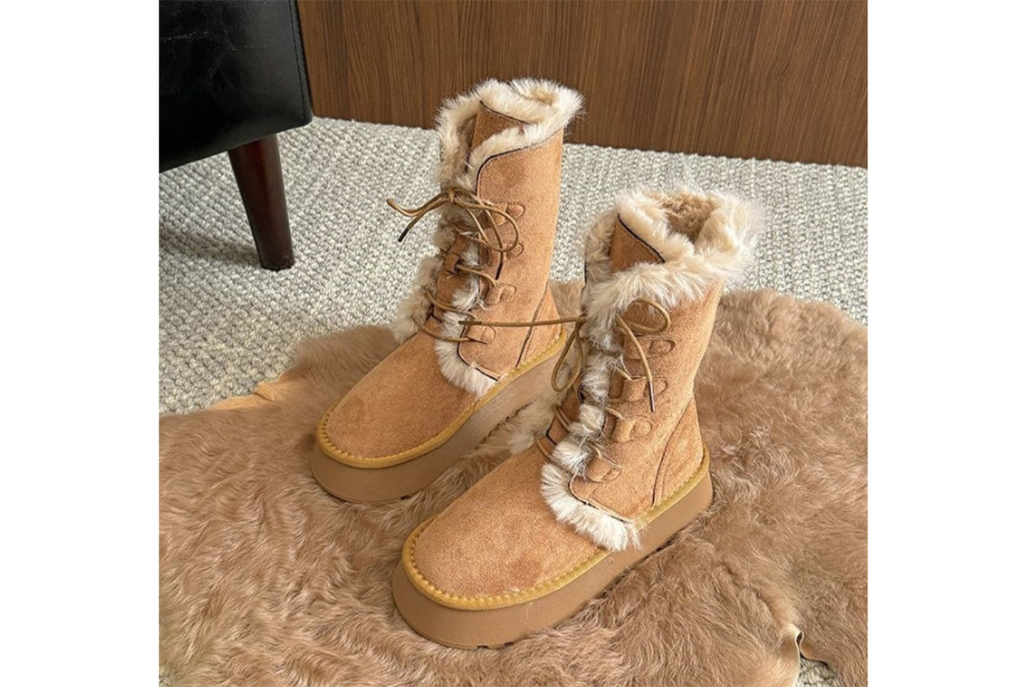 Women's Thickened Warm Casual Cotton Boots