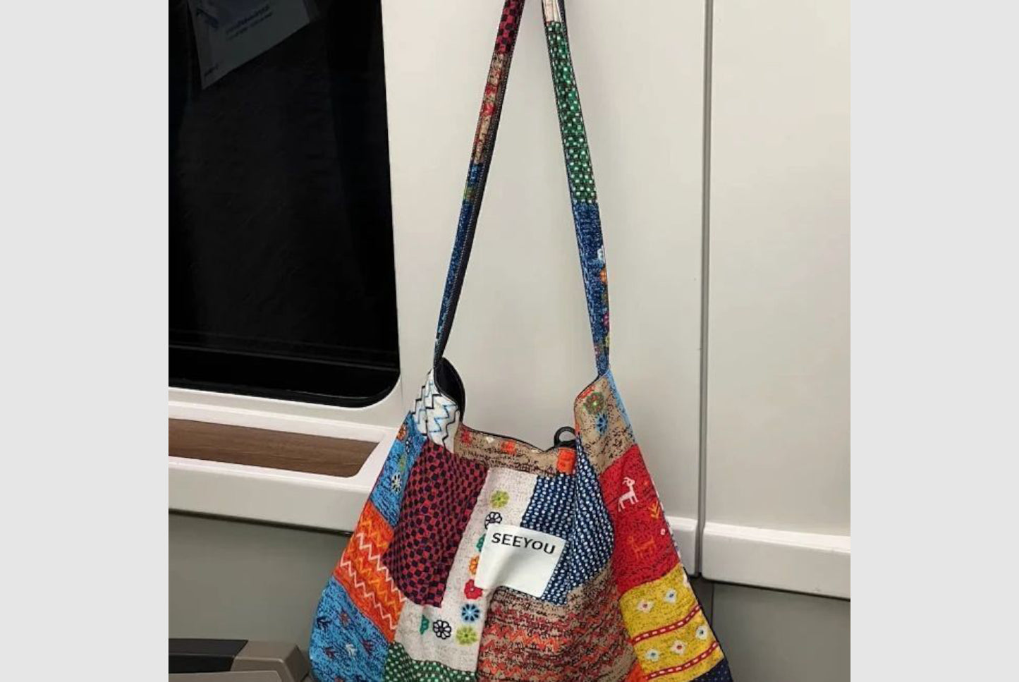 Large-Capacity Denim Tote Shoulder Bag for Women