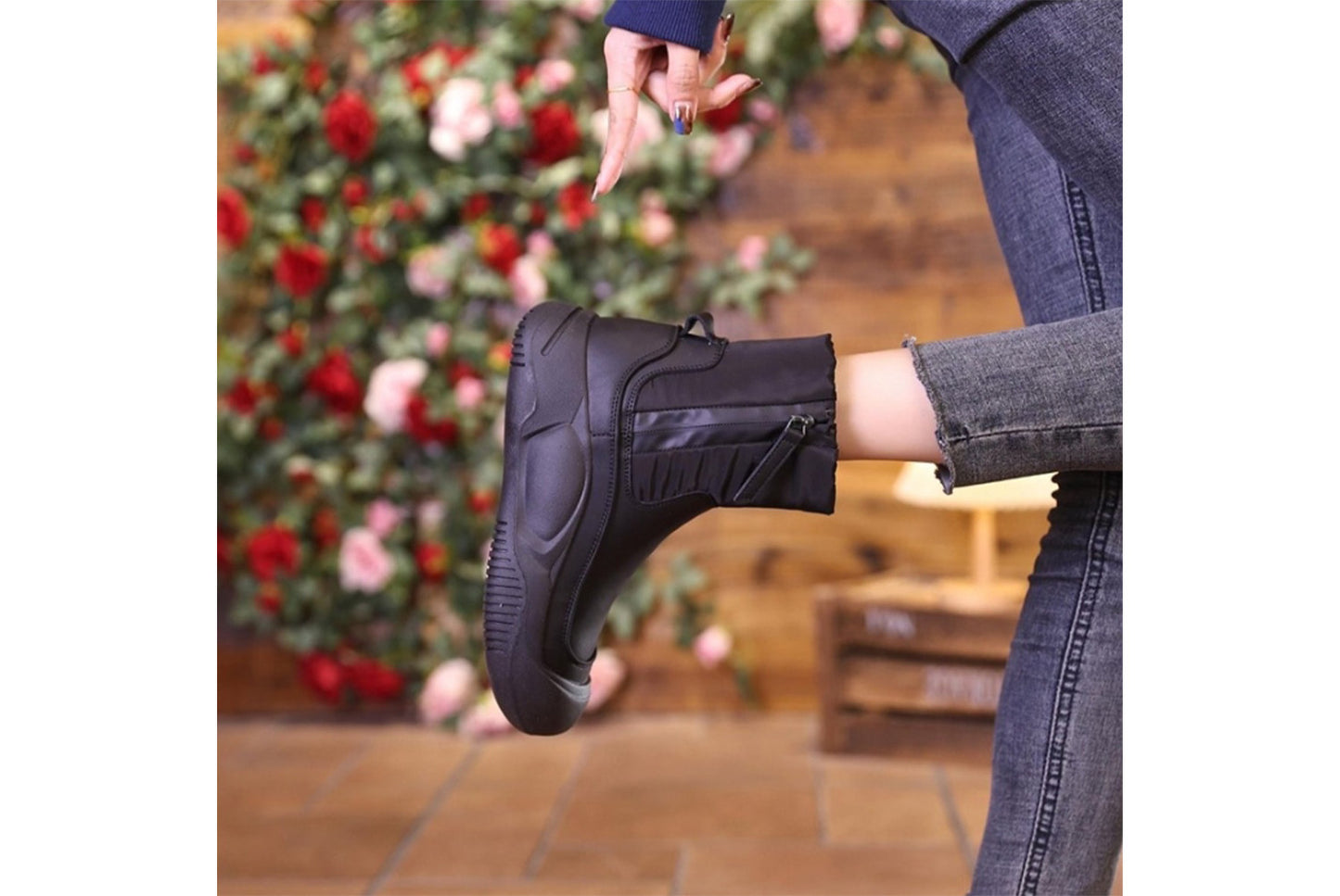 Women's Winter Fleece-Lined Snow Boots