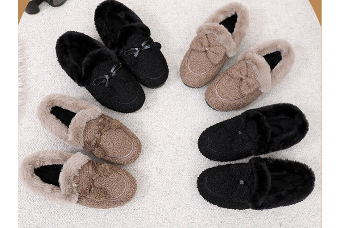 Women's Fleece-Lined Moccasins