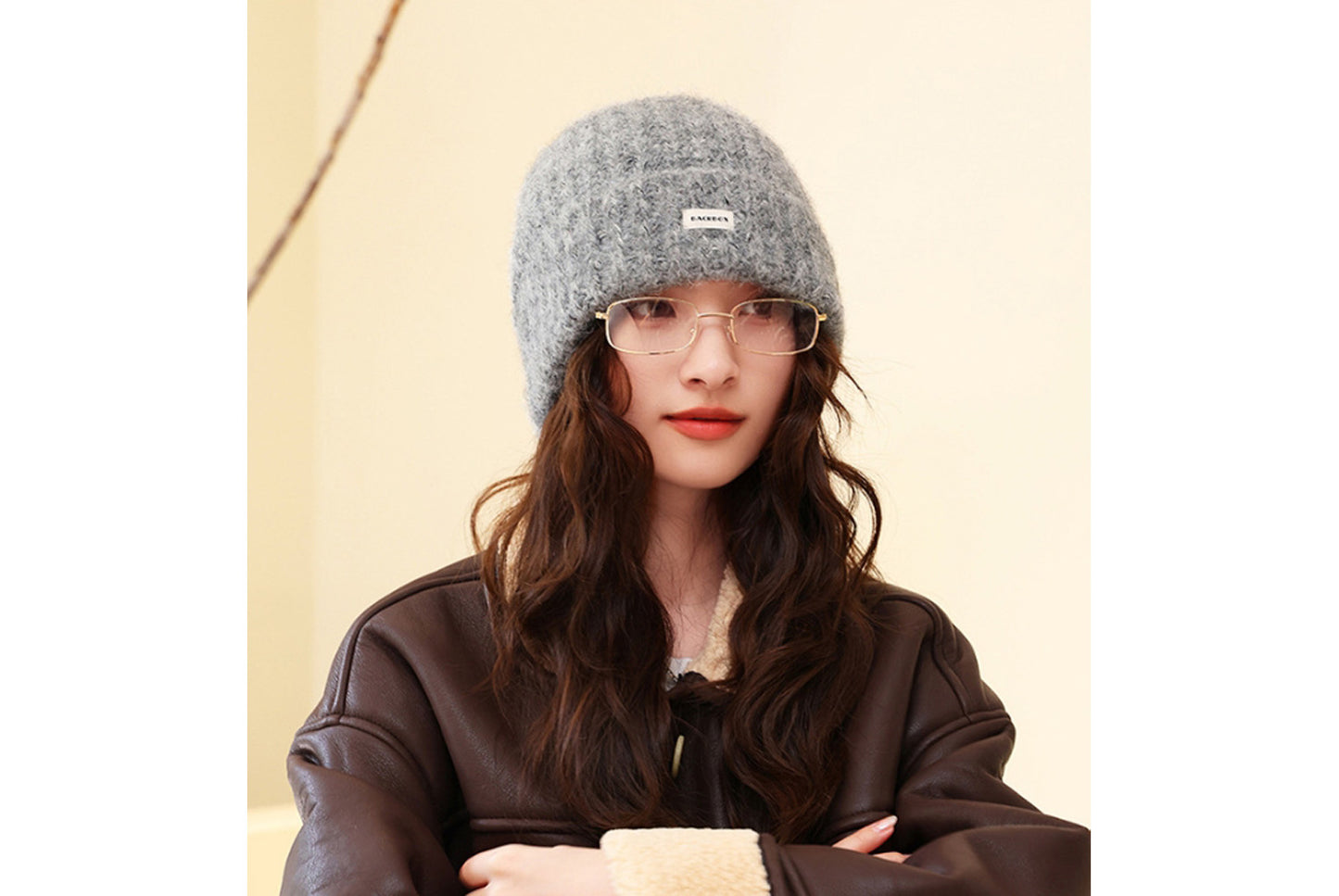Warm Knitted Beanie with Ear flaps