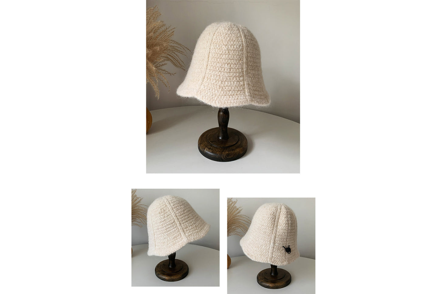 Autumn/Winter Korean Style Knitted Bucket Hat |