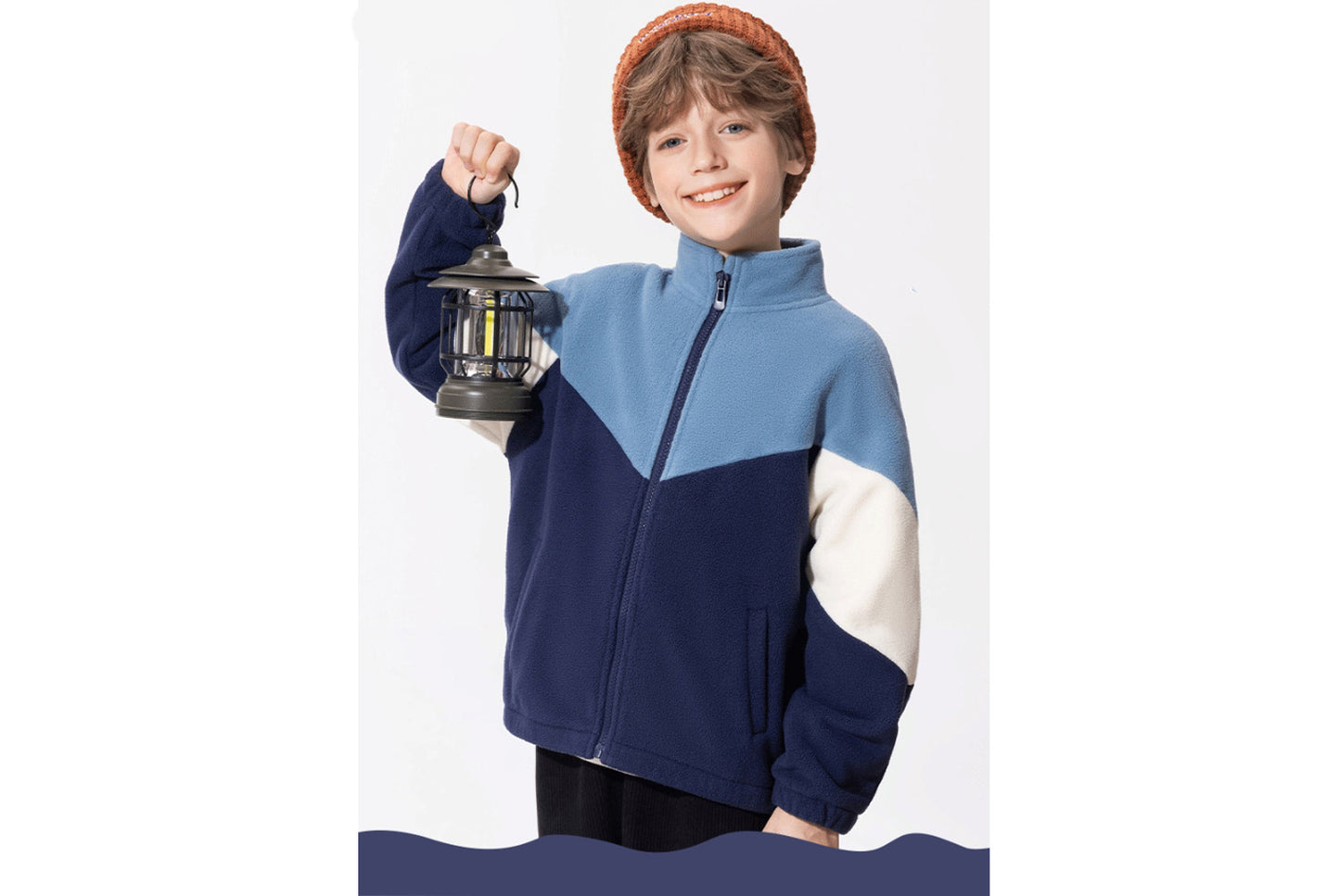 Children's Autumn/Winter Double-Sided Fleece Jacket