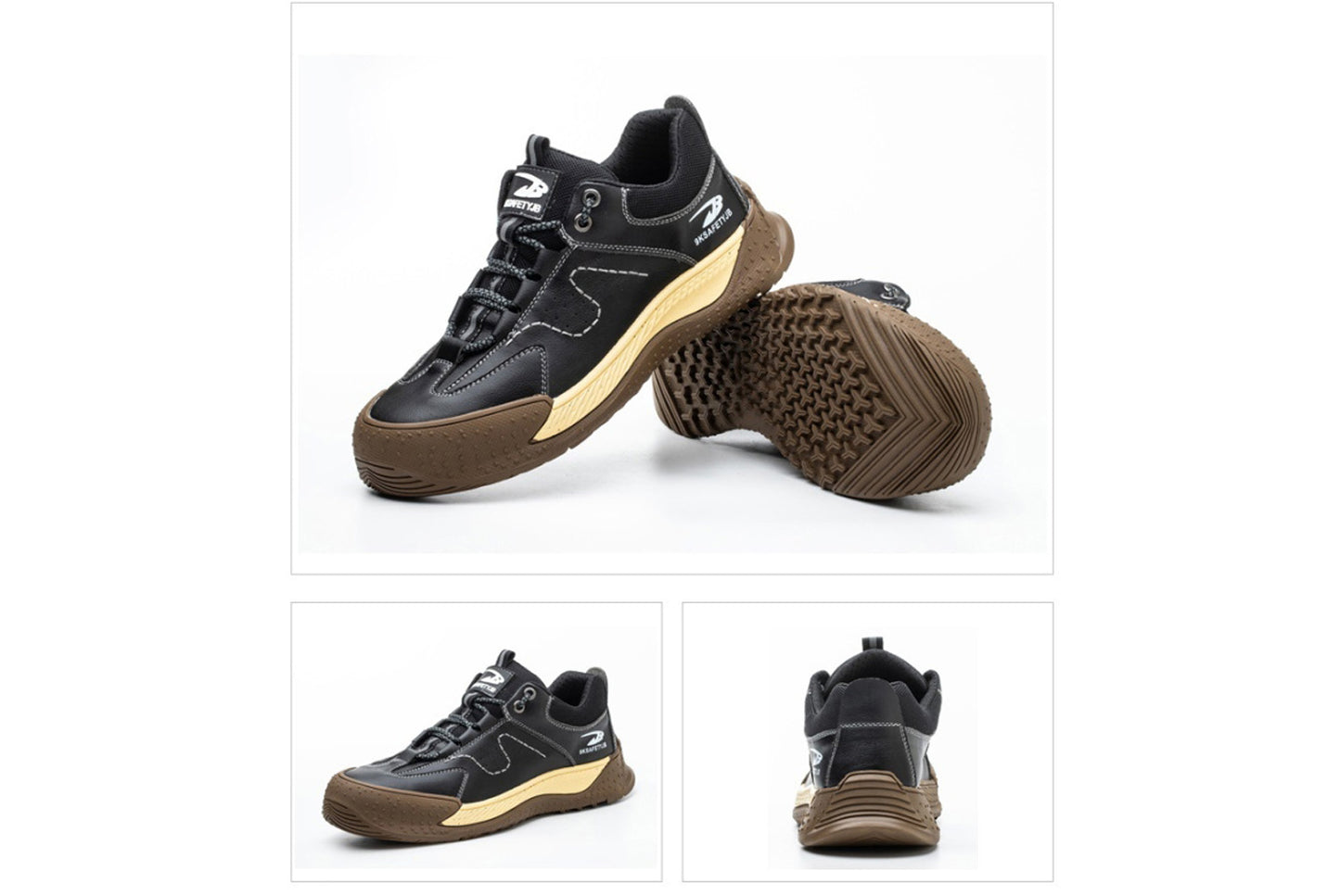 Men's Anti-Smashing and Puncture-Proof Safety Shoes