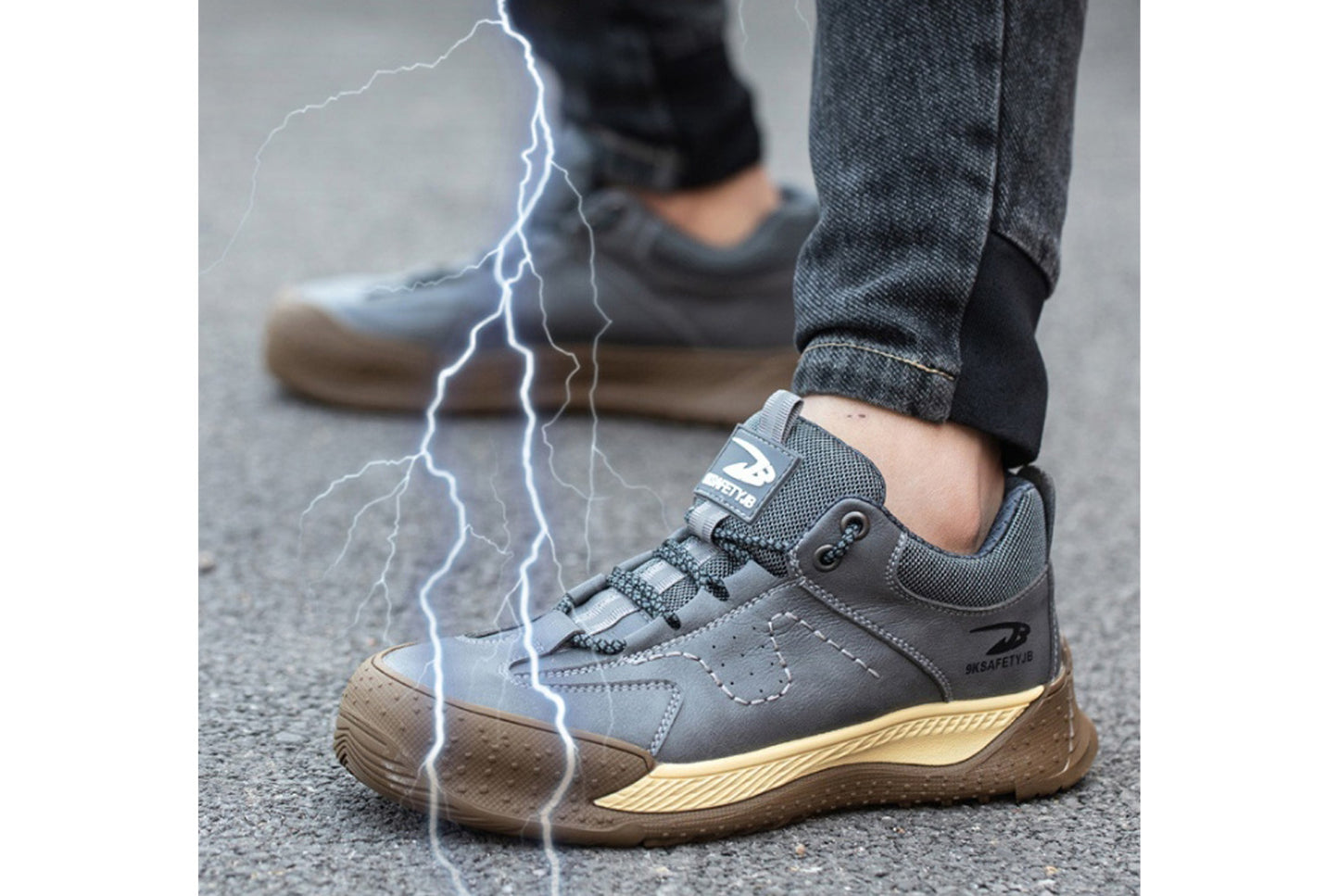 Men's Anti-Smashing and Puncture-Proof Safety Shoes