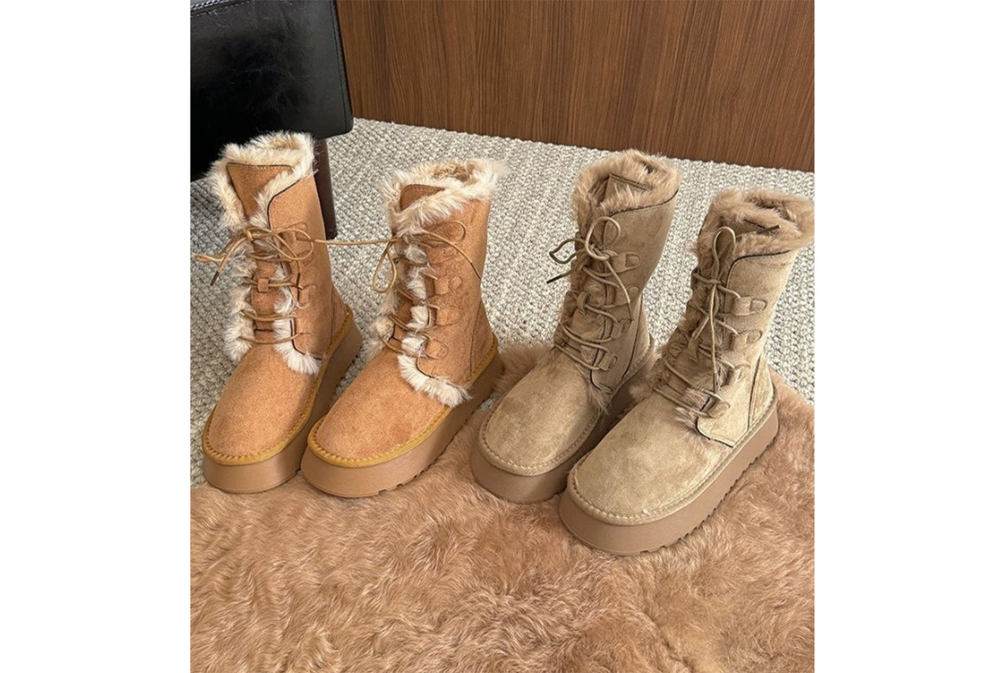 Women's Thickened Warm Casual Cotton Boots