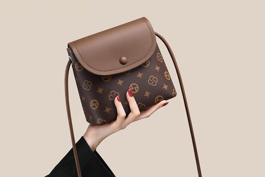 Women's Bucket Bag, Brown