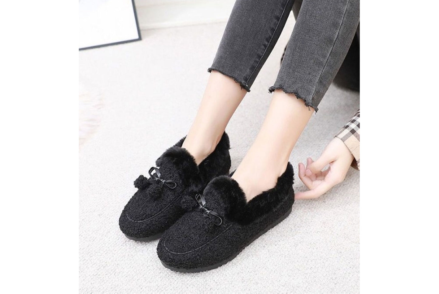Women's Fleece-Lined Moccasins