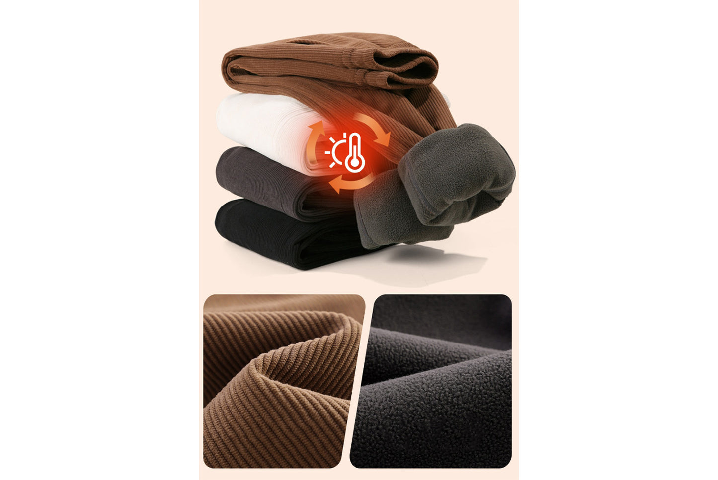 Winter Children's Corduroy Pants
