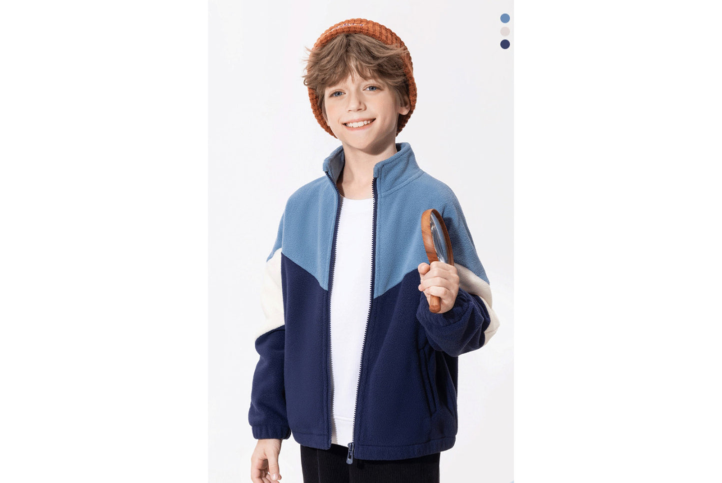 Children's Autumn/Winter Double-Sided Fleece Jacket