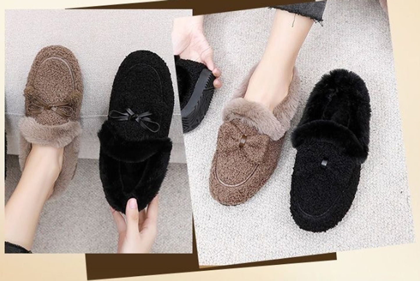 Women's Fleece-Lined Moccasins