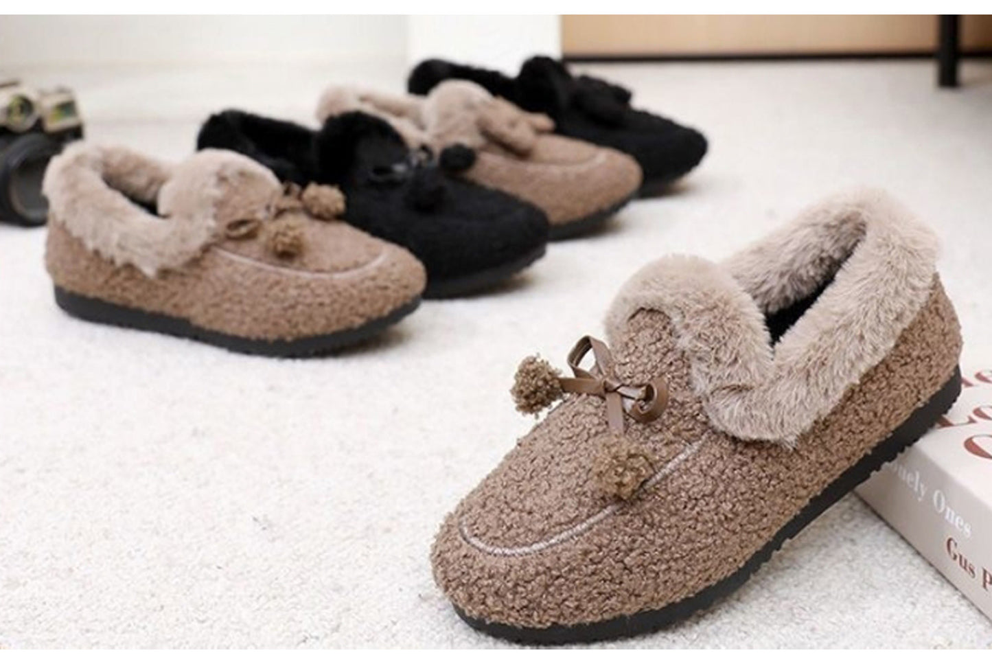 Women's Fleece-Lined Moccasins