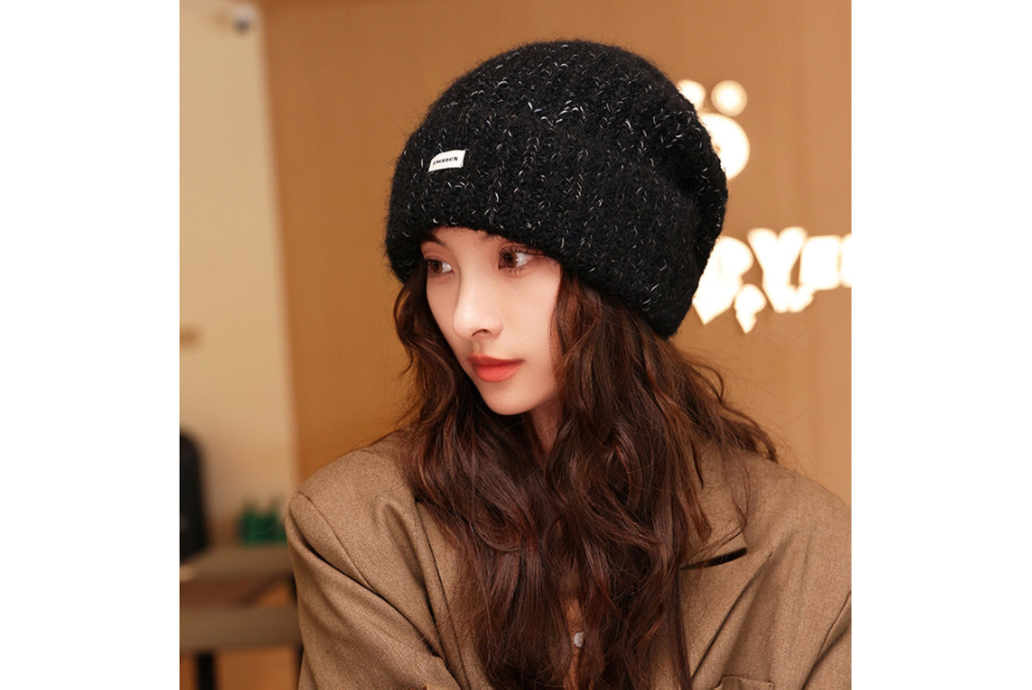 Warm Knitted Beanie with Ear flaps