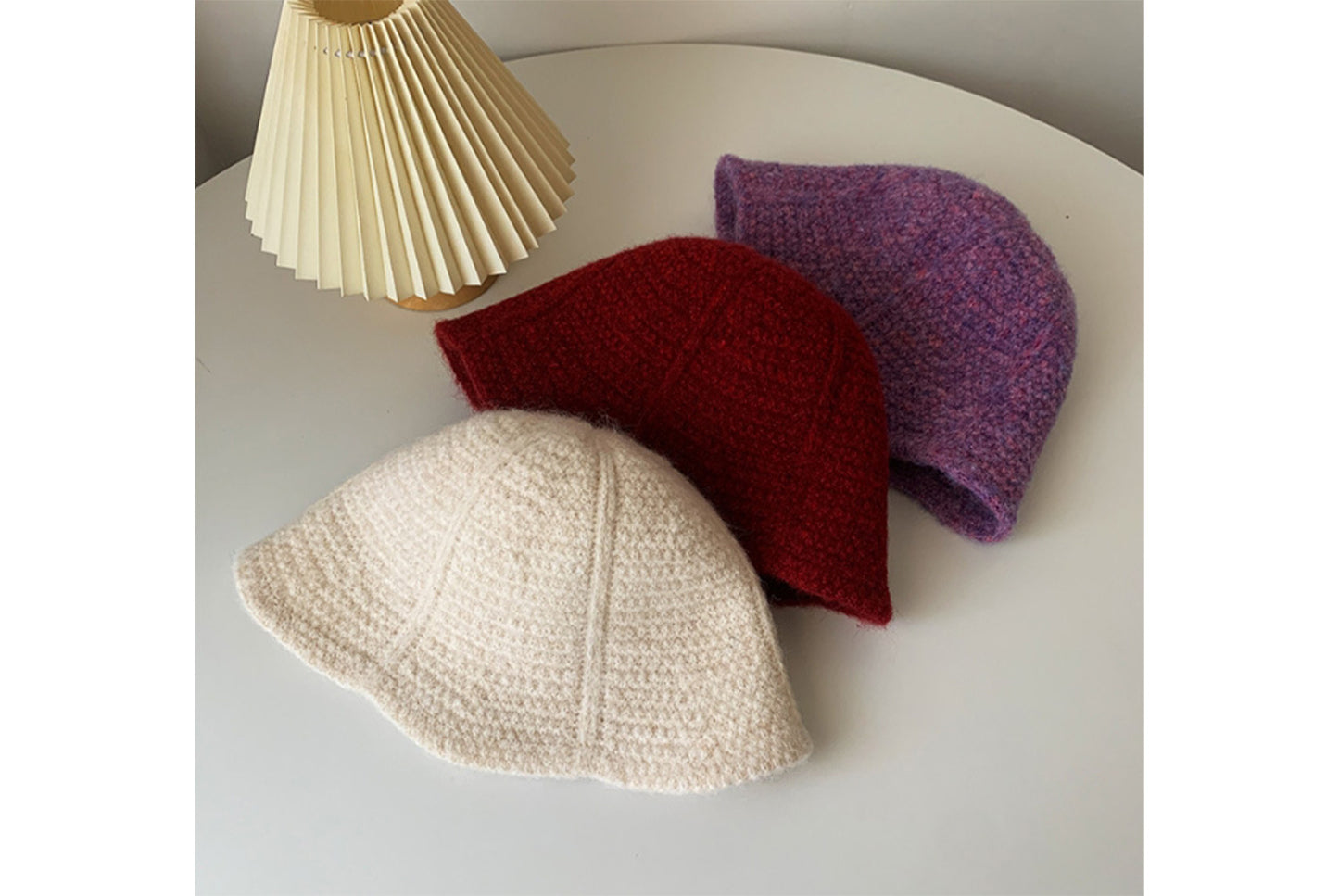 Autumn/Winter Korean Style Knitted Bucket Hat |