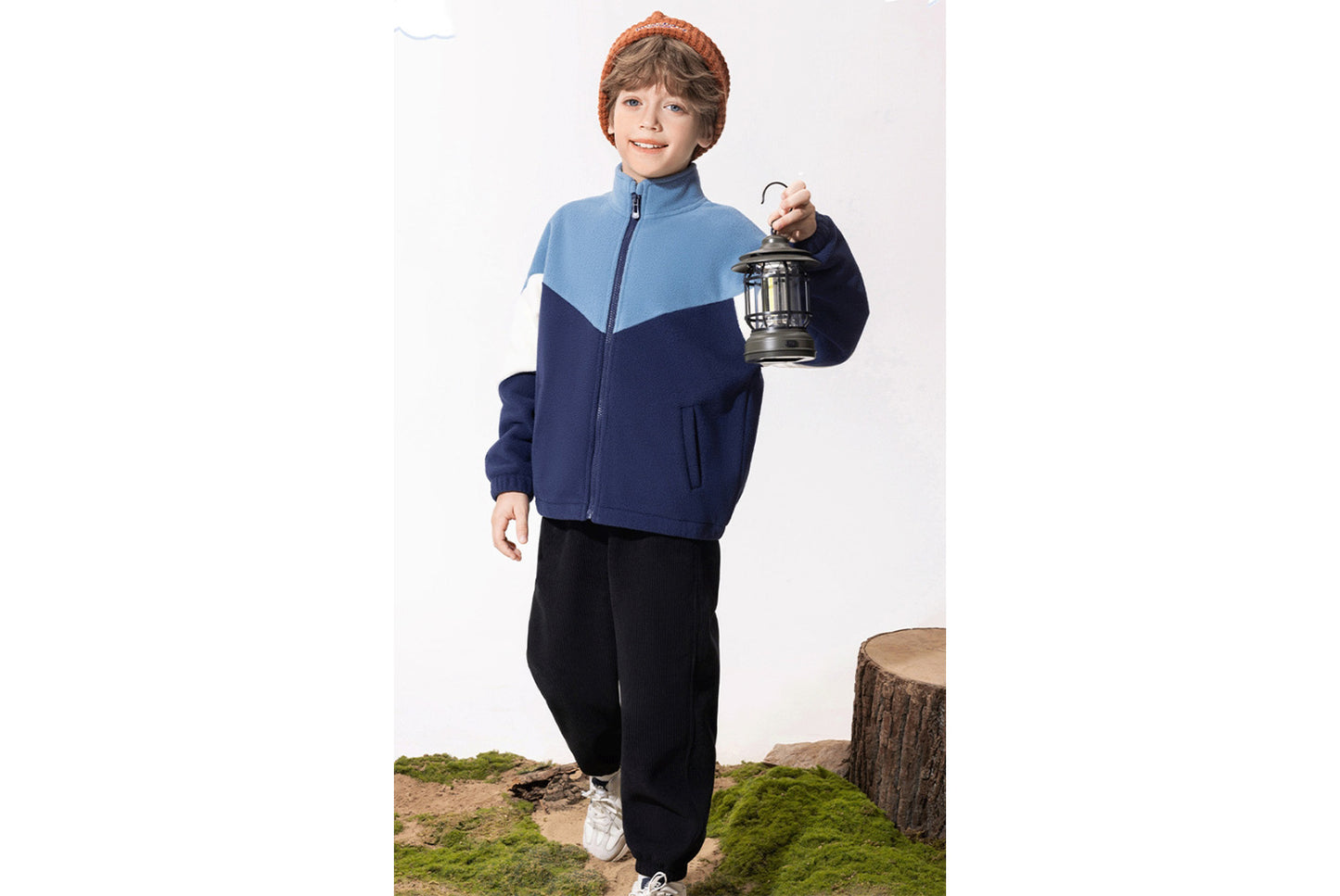 Children's Autumn/Winter Double-Sided Fleece Jacket