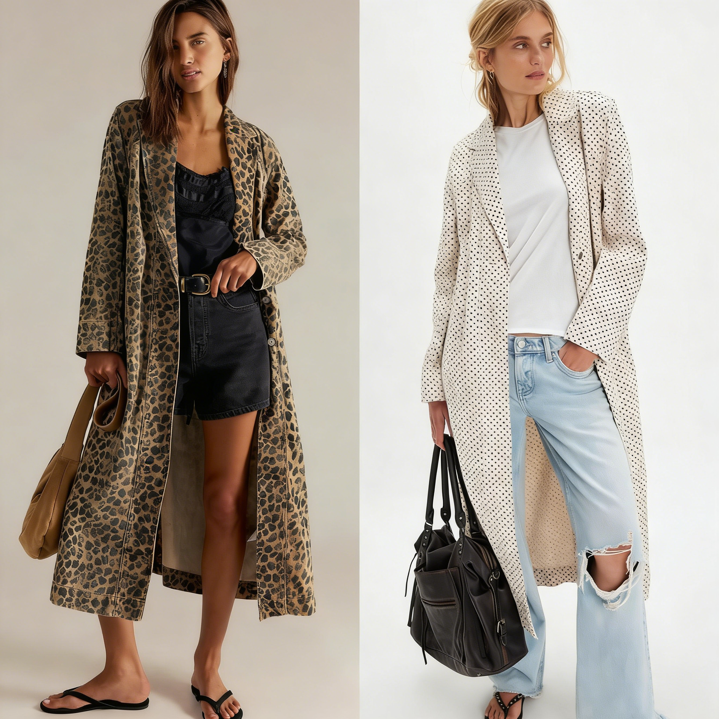 Printed Shirt Dress with Long Sleeves