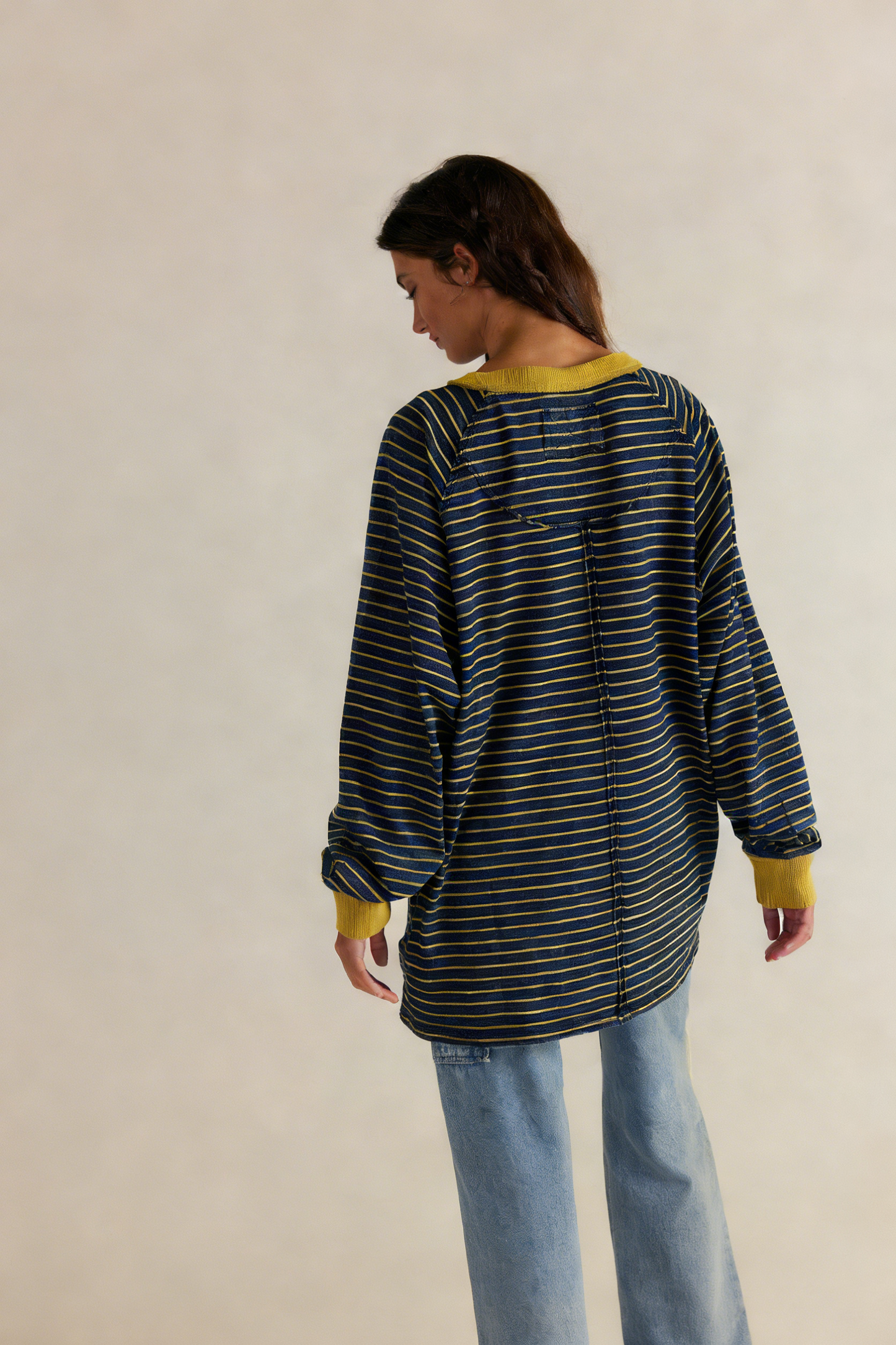 Casual Striped Long Sleeve T-Shirt
