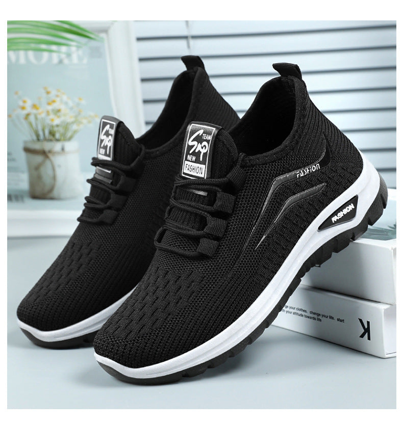Women's Platform Flyknit Casual Sneakers